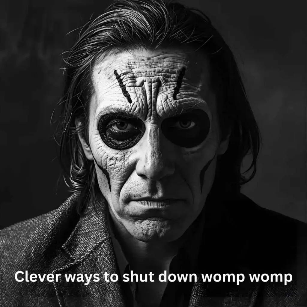 Clever ways to shut down womp womp