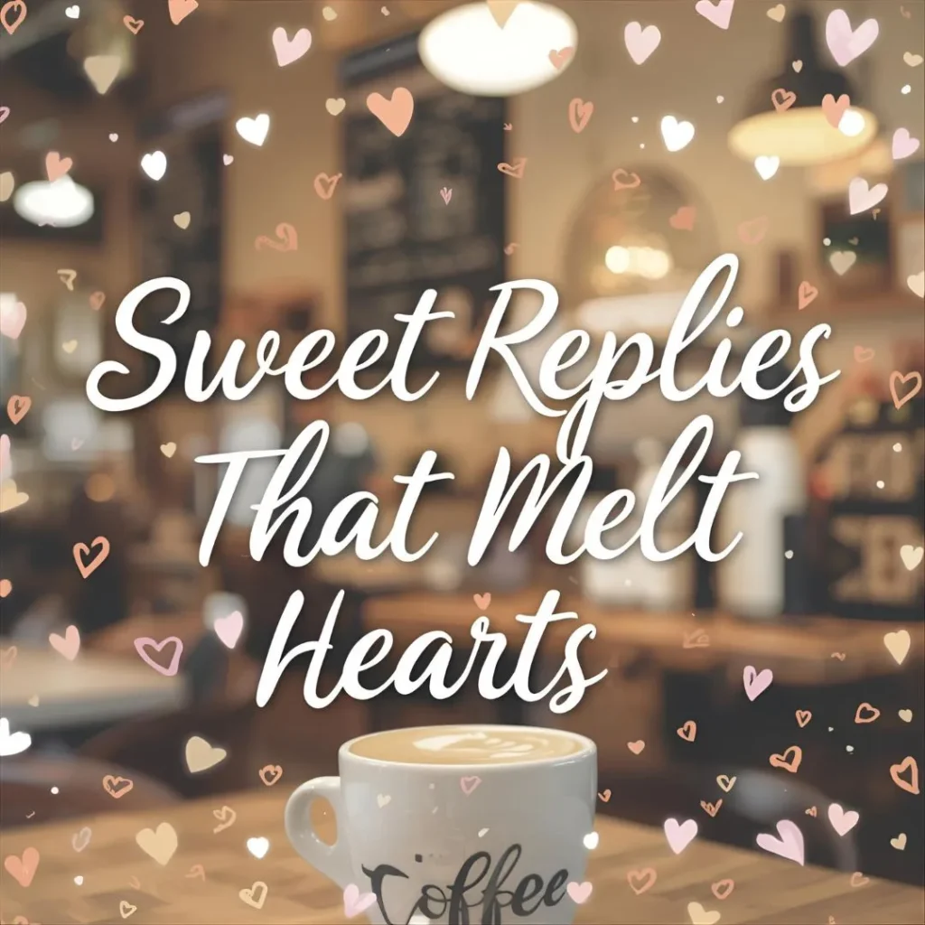 Cute and Sweet Replies