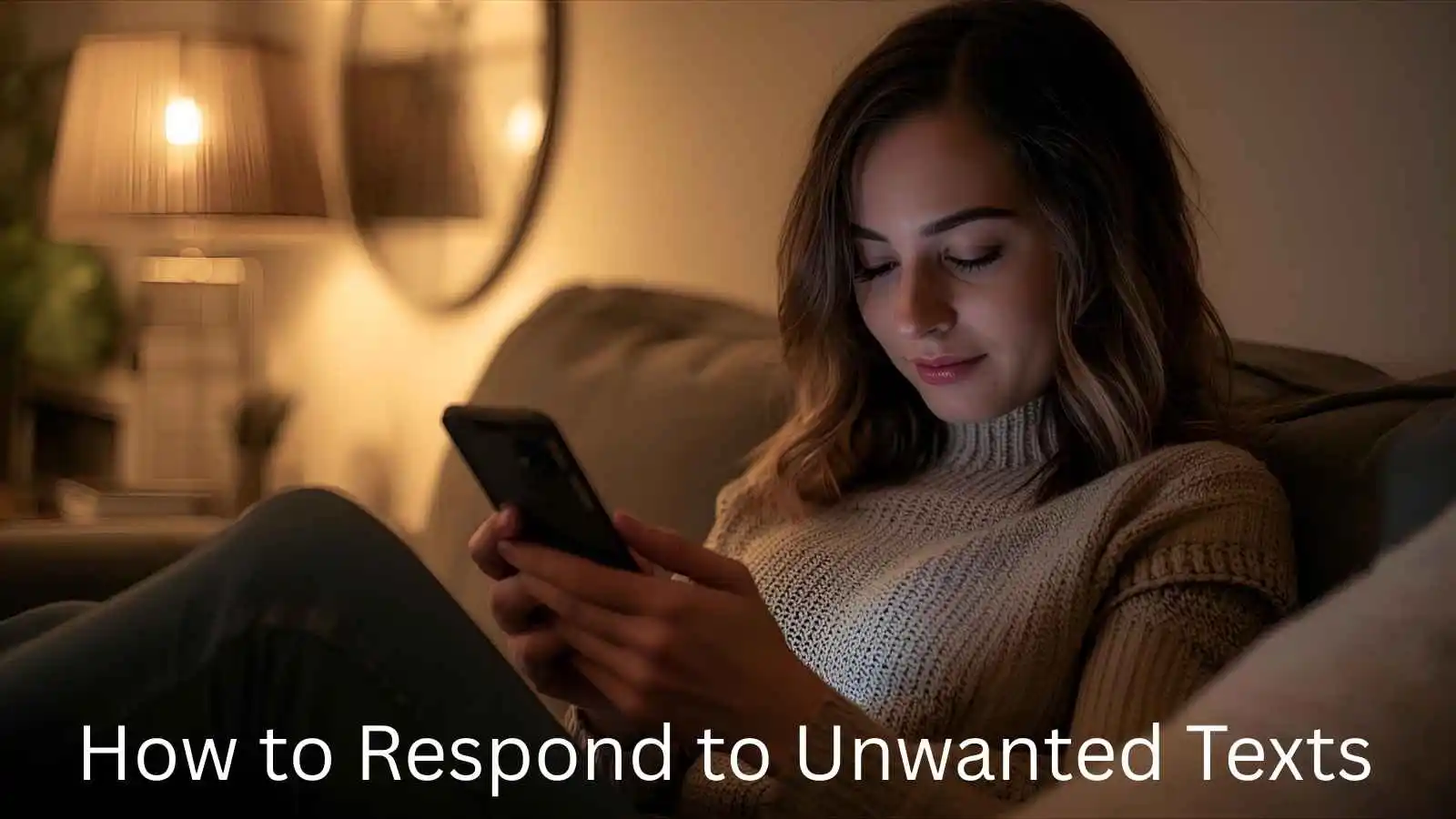 How to Respond to Unwanted Texts