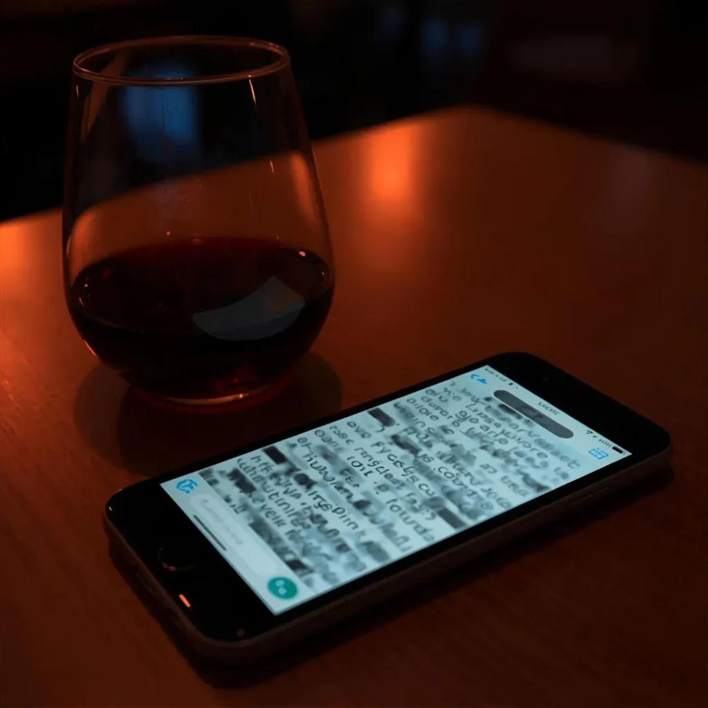 How to respond when the drunk text is confusing or unclear