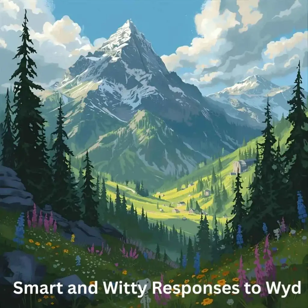 Smart and Witty Responses to Wyd