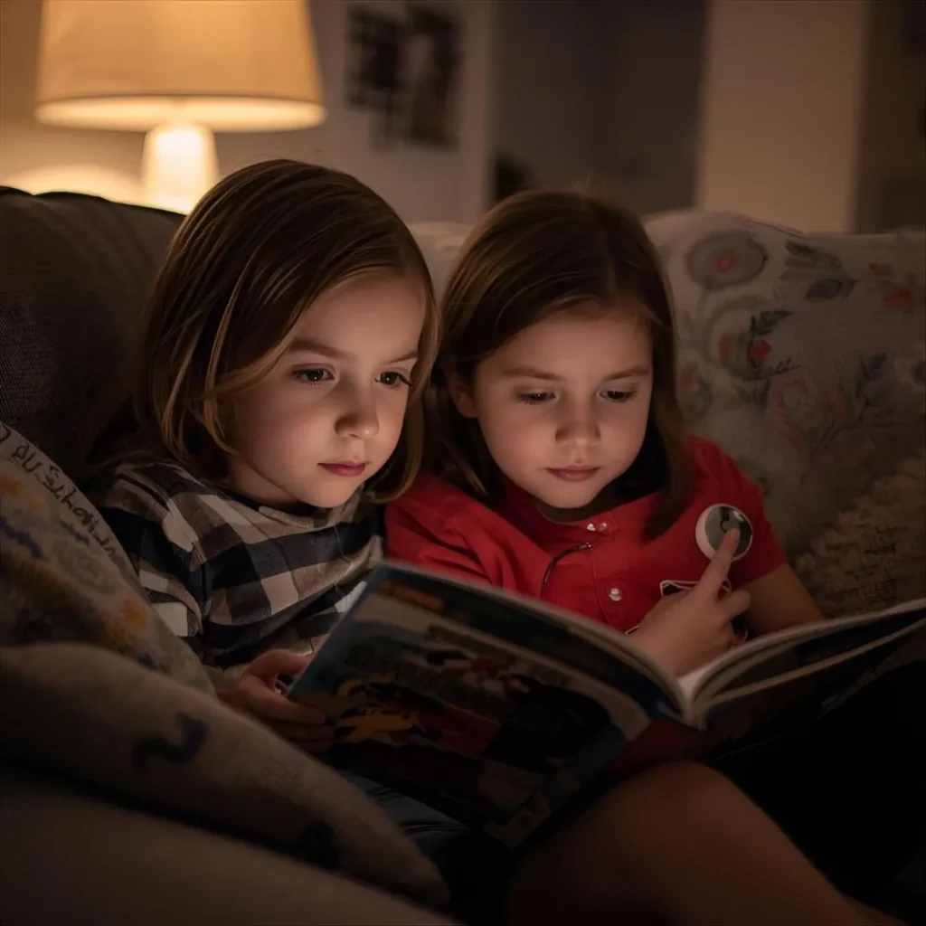 How to get siblings to be quiet right now
