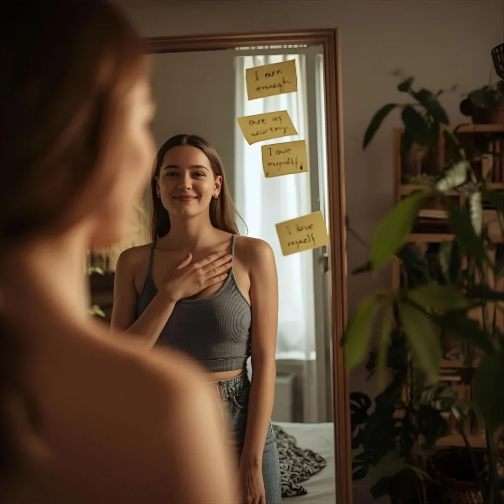 Responses rooted in self-love and affirmation