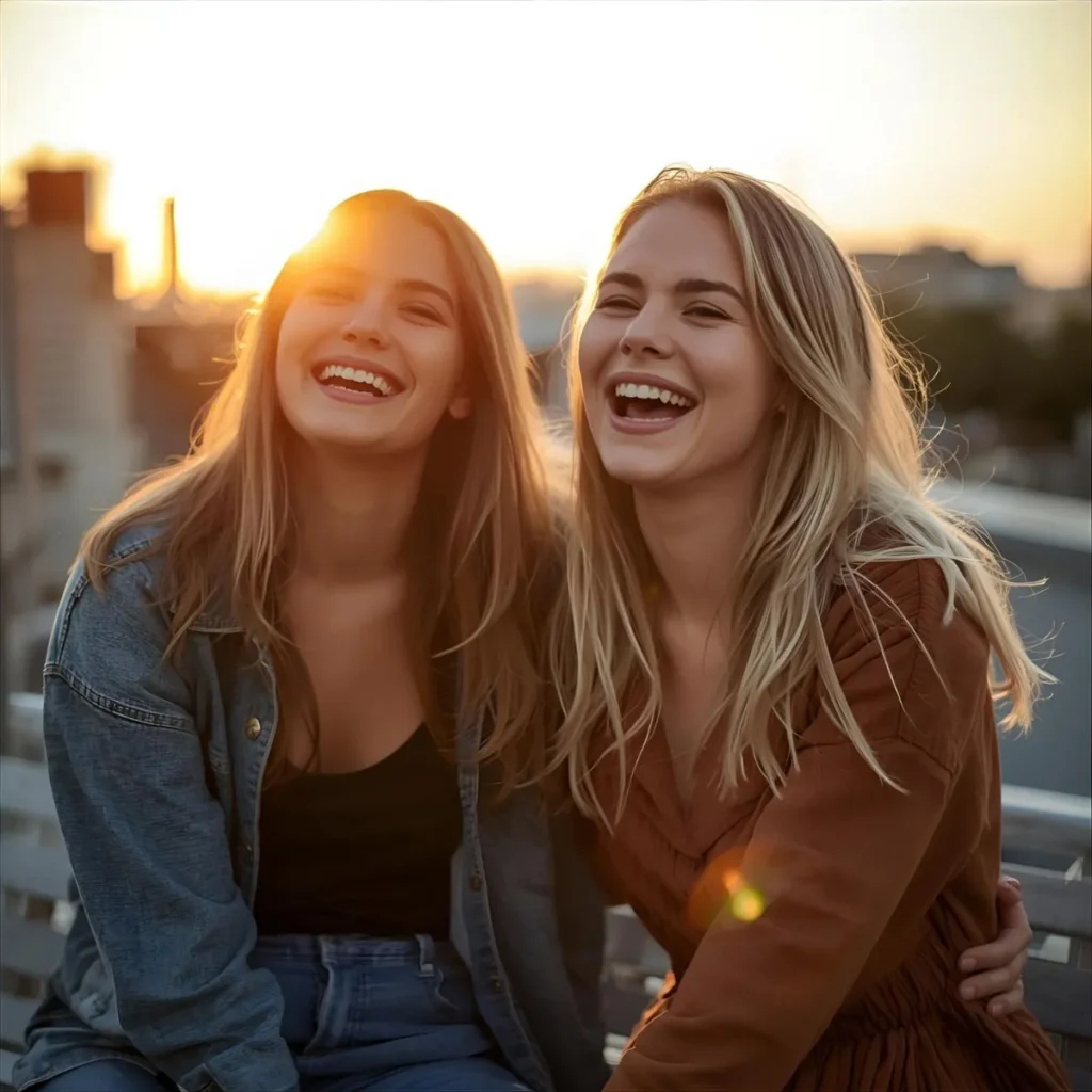 Because we have fun and our friendship is strong