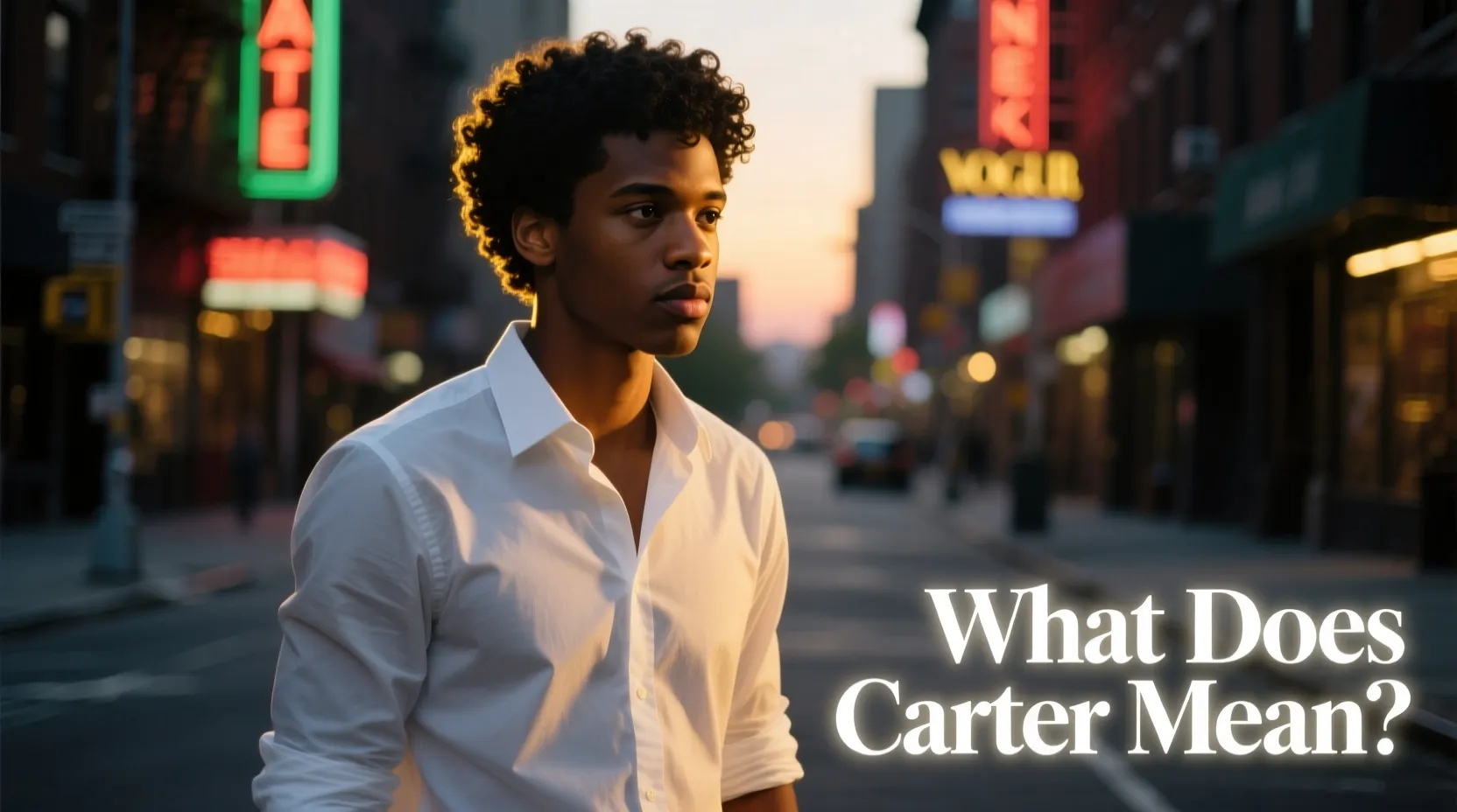 What Does Carter Mean