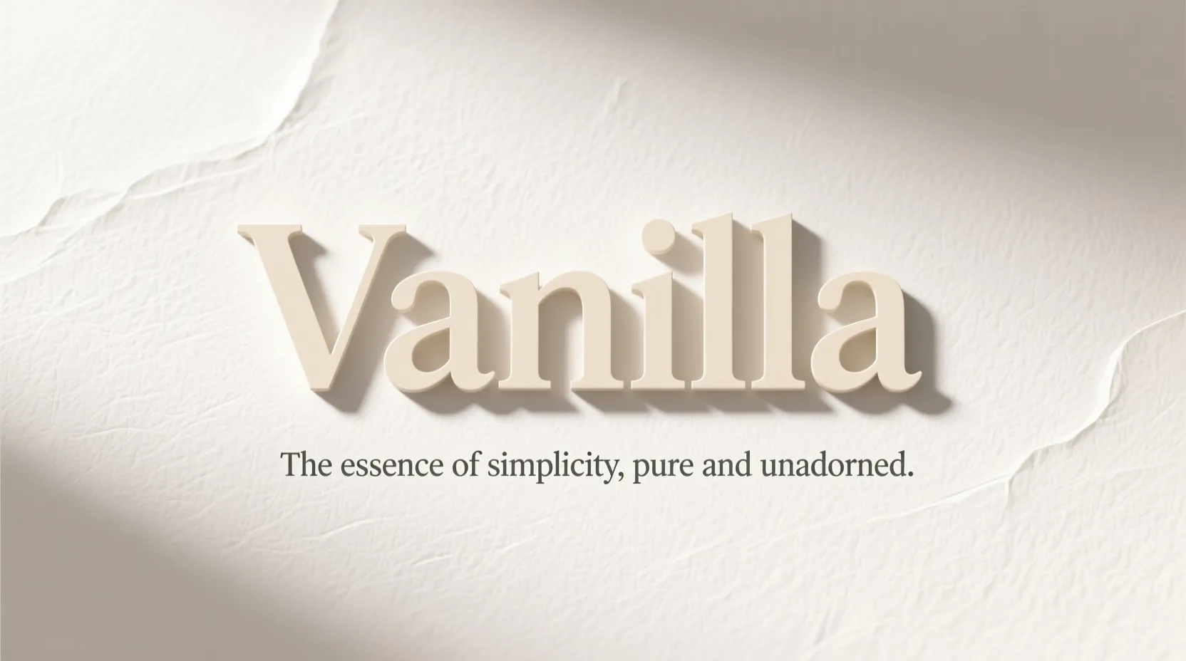 What Does Vanilla Mean