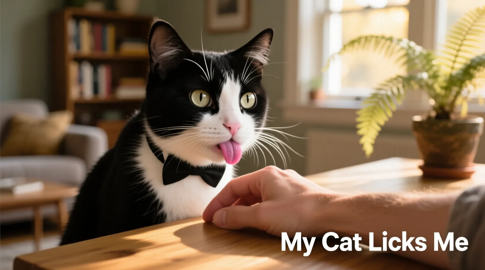 What Does It Mean When My Cat Licks Me