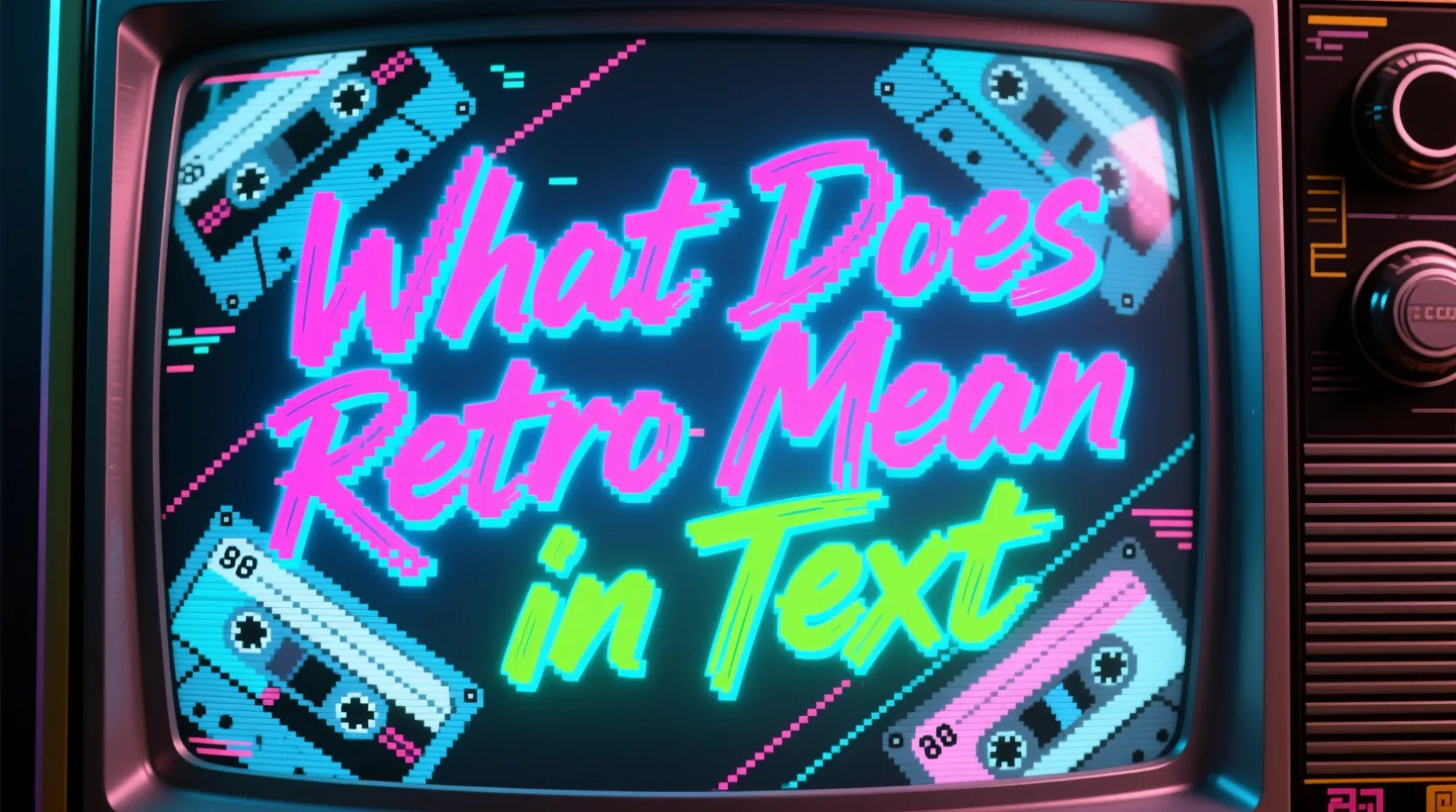 What Does Retro Mean in Text